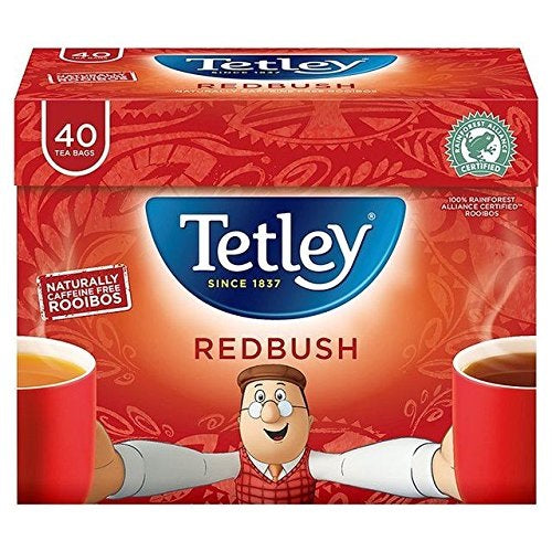 Tetley Redbush Pure 40 Teabags 100g product image