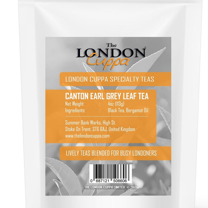 The London Cuppa Earl Grey Leaf Tea 4oz(113g)