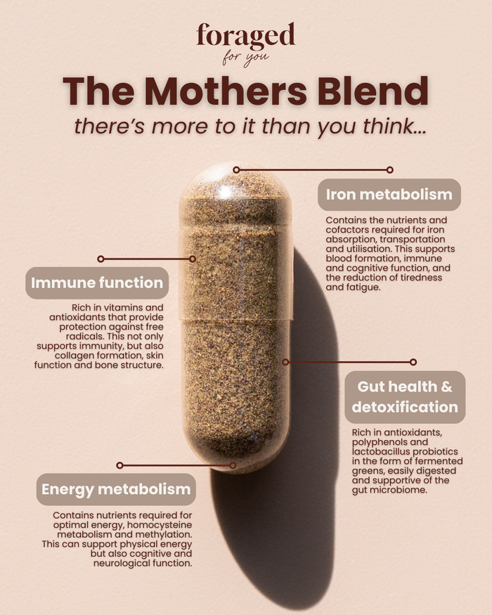 The Mothers Blend Capsules - Subscription Refill Pouch