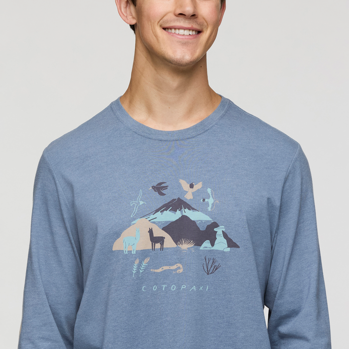 The Solstice Long-Sleeve T-Shirt - Men's, Tempest, Model Kellan
