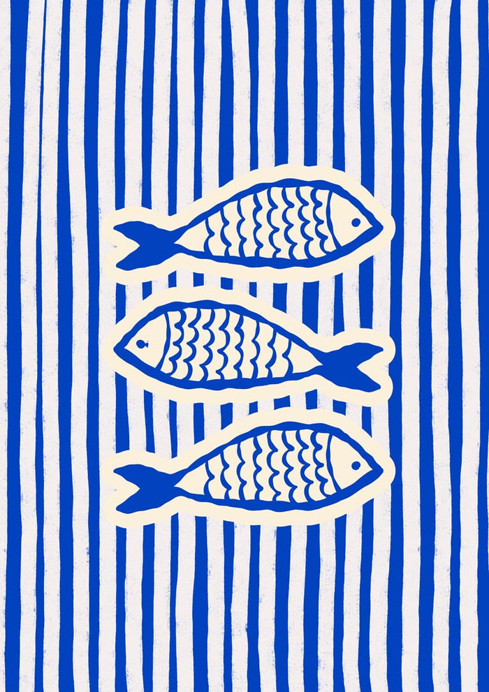 Three Blue Fish - Treechild