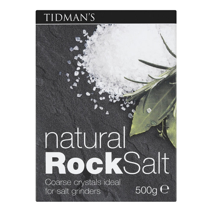 Tidman's Natural Rock Salt 500g product image