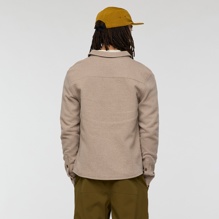 Tierno Button-Up Shirt - Men's, Heather Dune, Model Kai