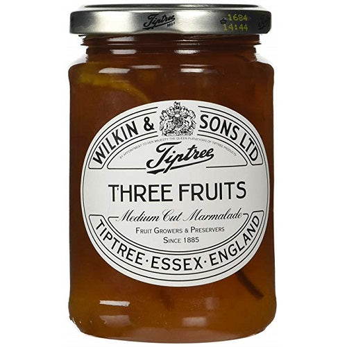 Tiptree Jams Three Fruits Medium Cut Marmalade, 340g product image