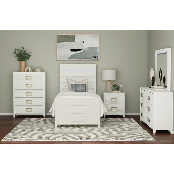 Tobias - 2-Drawer Nightstand With USB