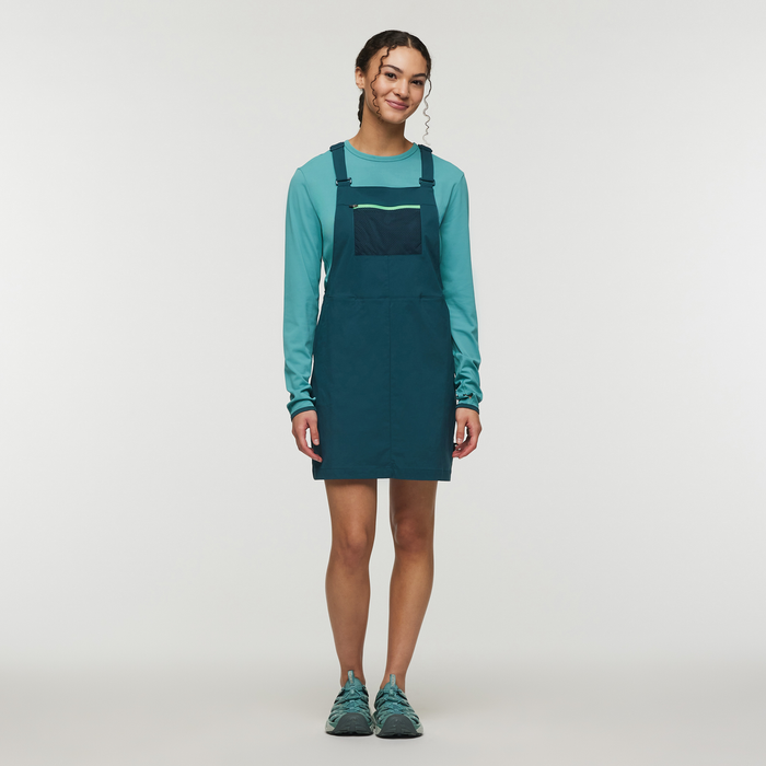 Tolima Overall Dress - Women's, Abyss, Model London
