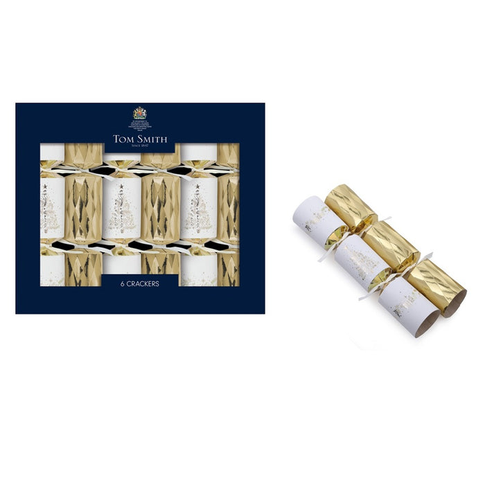 Tom Smith Crackers - 6X8" Gold Luxury Tree product image