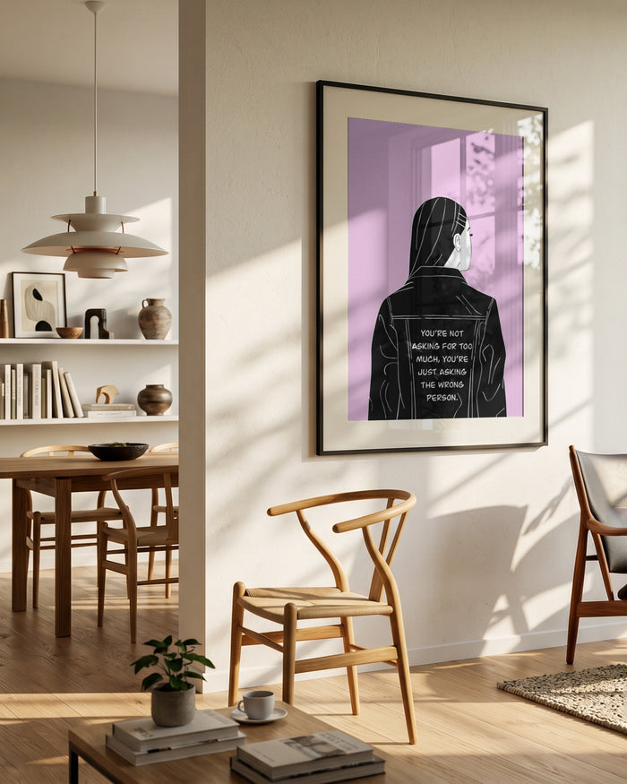 Too Much by Lisen Vennesland in interior setting