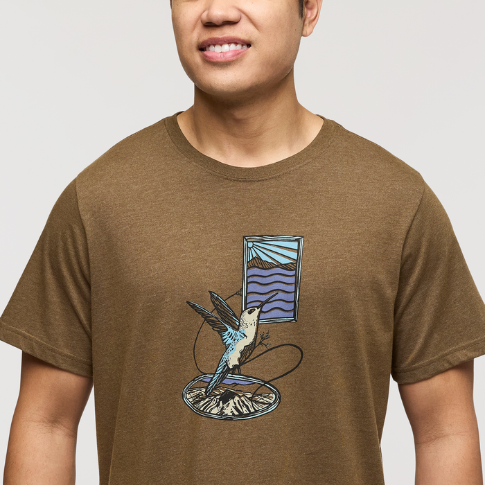 Topa T-Shirt - Men's, Live Oak, Model Justin