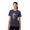Topo Llama T-shirt - Women's, Graphite