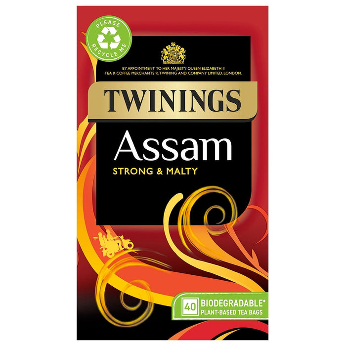 Twinings Assam Strong & Malty 40 Tea Bags product image