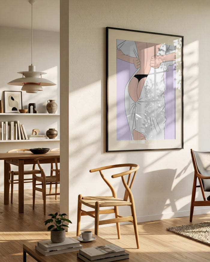 Un(dress) by Lisen Vennesland in interior setting