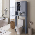 UPTIN Gray 25" x 66" Toilet Bathroom Rack (RTA)