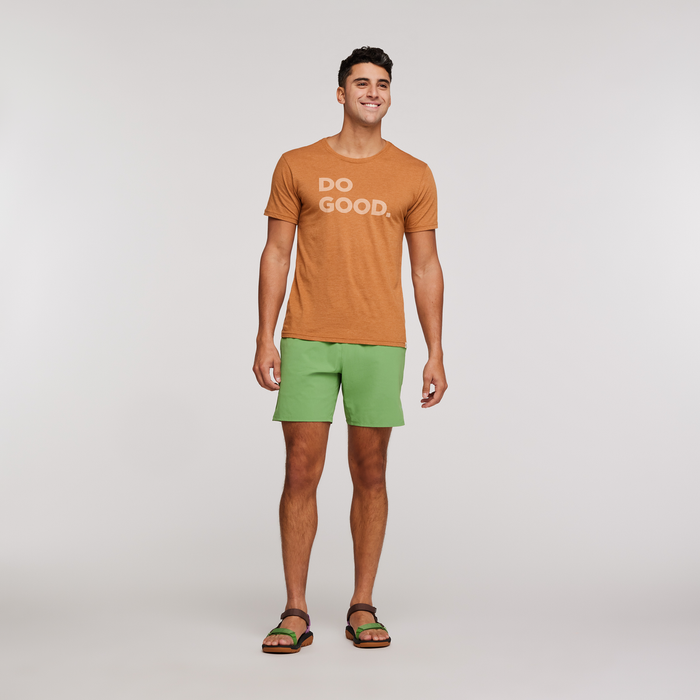 Valle Active Short - Men's, Kelp, Model Munther