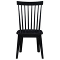 Vaughn - Shaker Spindle Dining Chair - Black