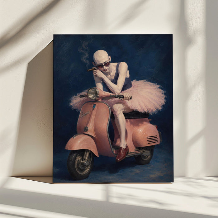 Vespa Ballerina by Martin Zen in interior setting