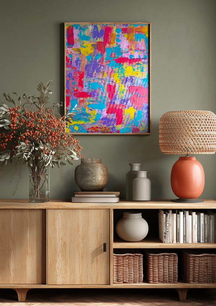 Vibrant Swirl - Igor Kotnik Art