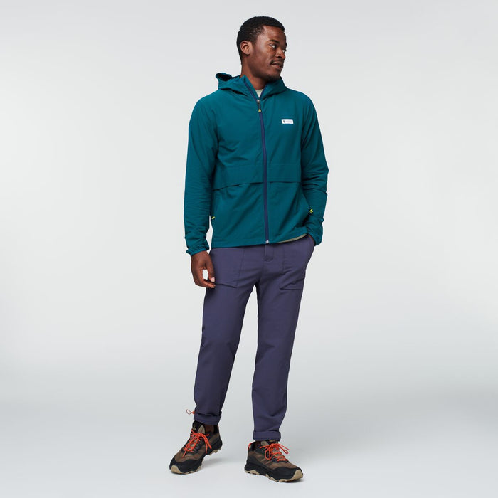 Viento Travel Jacket - Men's, Deep Ocean, Model Jeremy