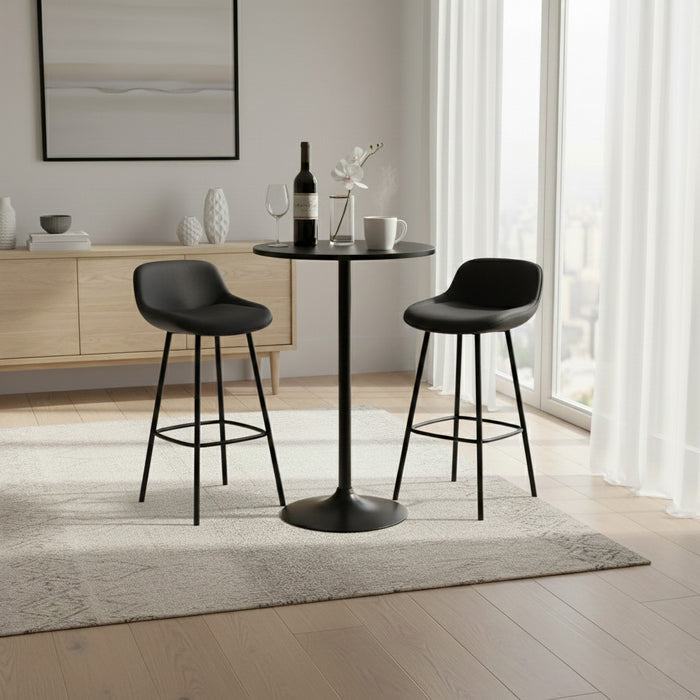 VOSS 24" Wide Round Bar Table