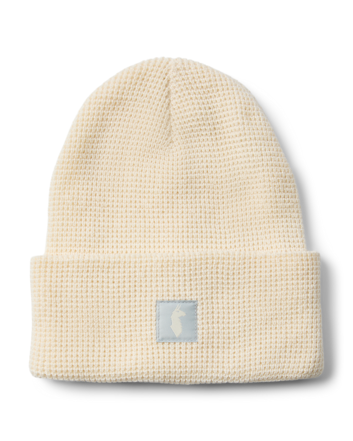 Waffle Beanie, Chalk