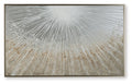 Waldard - Wall Art - Gray / Taupe / White