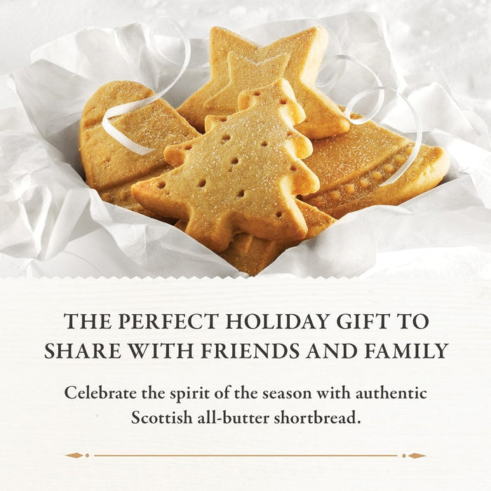 Walker's Pure Butter Shortbread Festive Shapes Reindeer Tin 250g