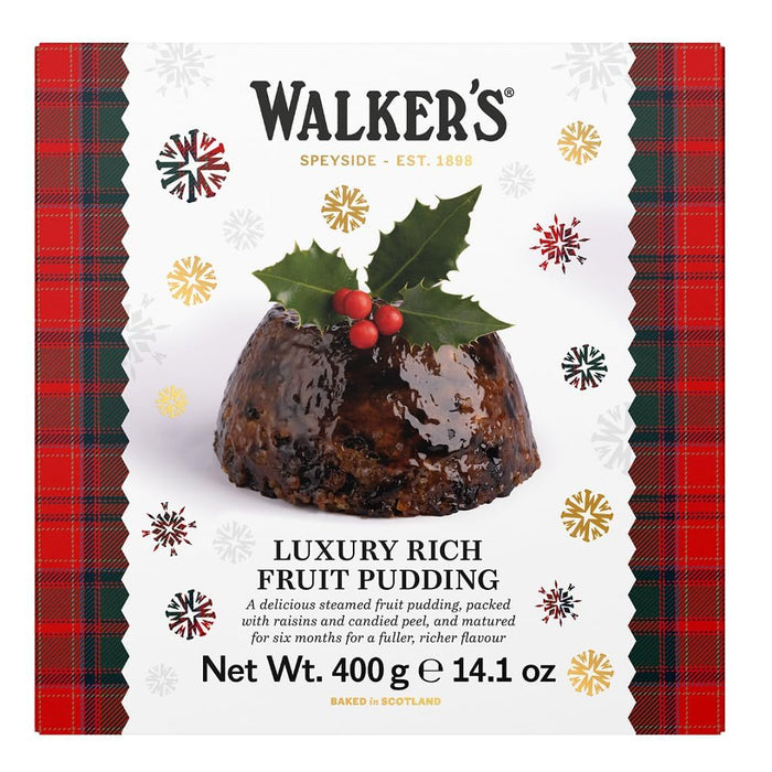 Walkers Shortbread Luxury Rich Fruit (Plum) Pudding 14.1oz product image