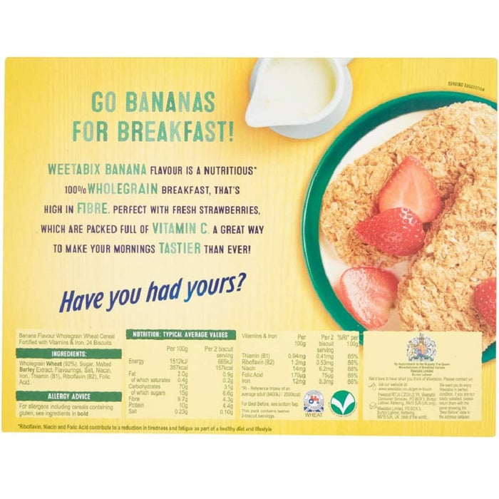 Weetabix Biscuits Banana Cereal 24Pk