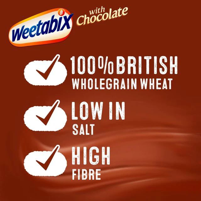 Weetabix Chocolate Cereal 24's - 540g