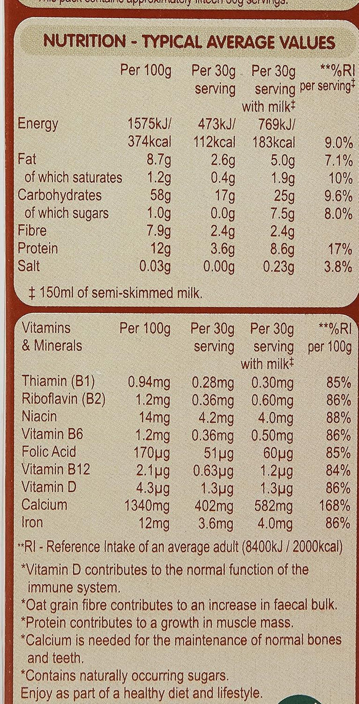 Weetabix Ready Brek Original - Super Smooth Porridge - 450g