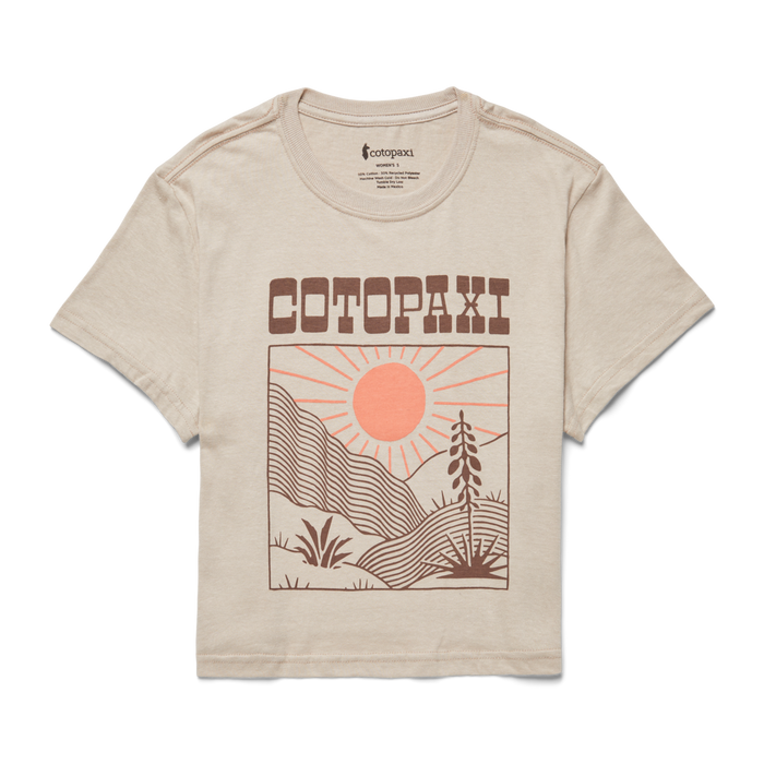 Western Hills Crop T-Shirt - Women's, Oatmeal