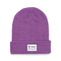 Wharf Beanie - Cotopaxi Patch, Mauve, Detail