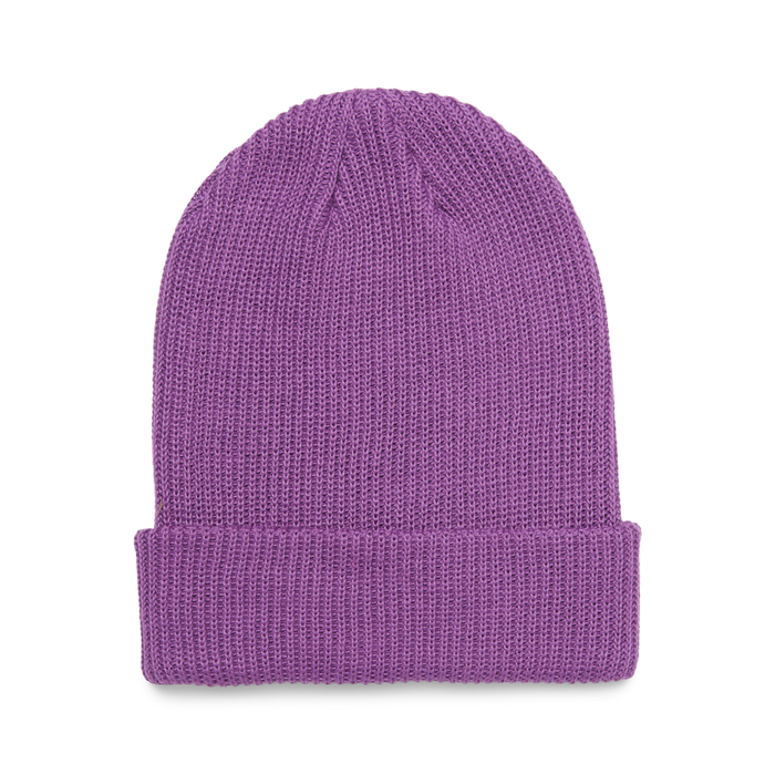 Wharf Beanie - Cotopaxi Patch, Mauve, Detail