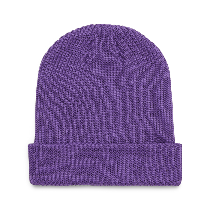 Wharf Beanie, Black Violet, Detail
