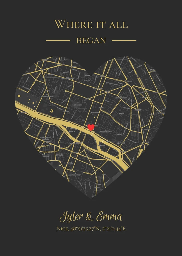 Where it all began - Custom poster