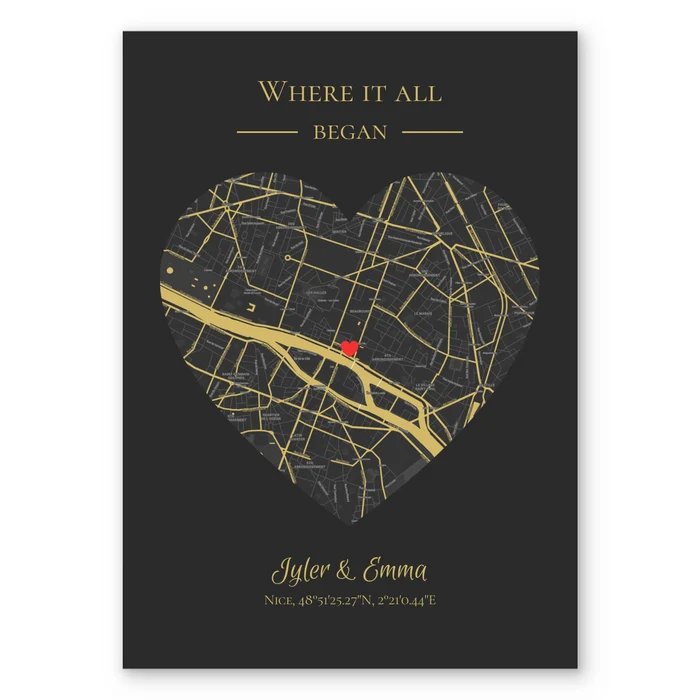 Where it all began - Custom poster