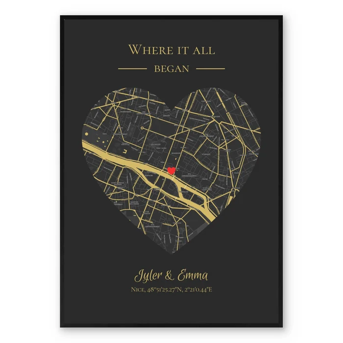 Where it all began - Custom poster