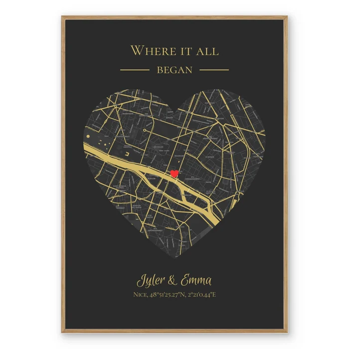 Where it all began - Custom poster
