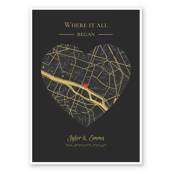 Where it all began - Custom poster