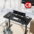 WHISTLER Black 55" x 24" Desk With Powered Adjustable Height (RTA)