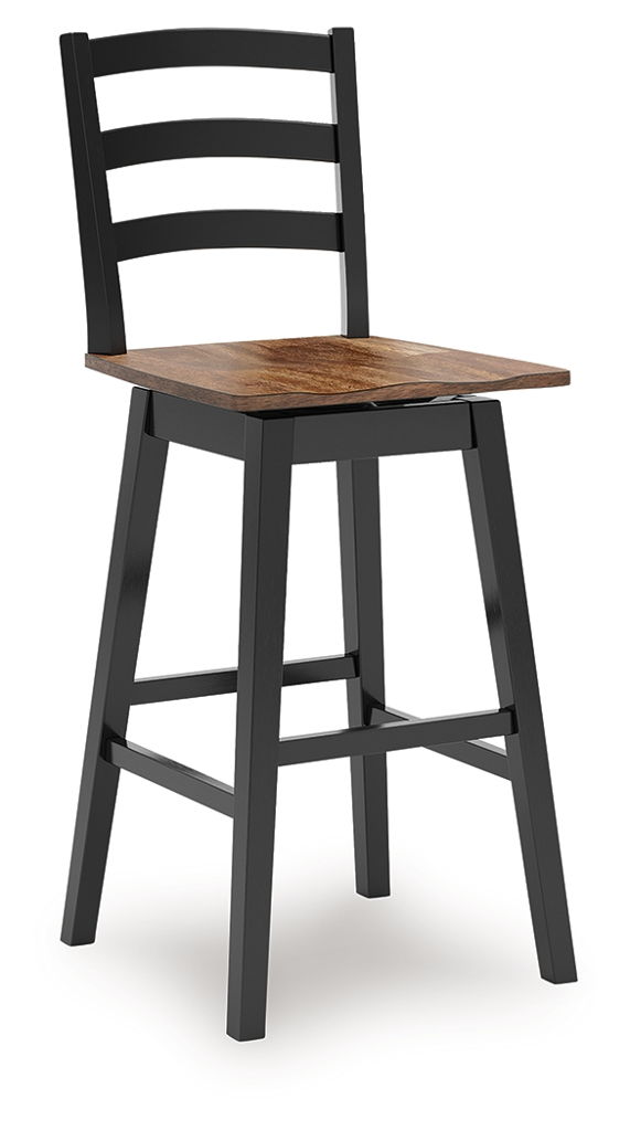19"W x 21.5"D x 46.88"H / Black