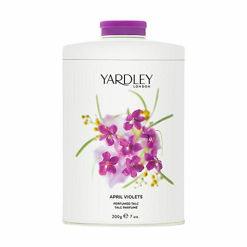 Yardley London April Violets Perfumed Talc 7oz product image