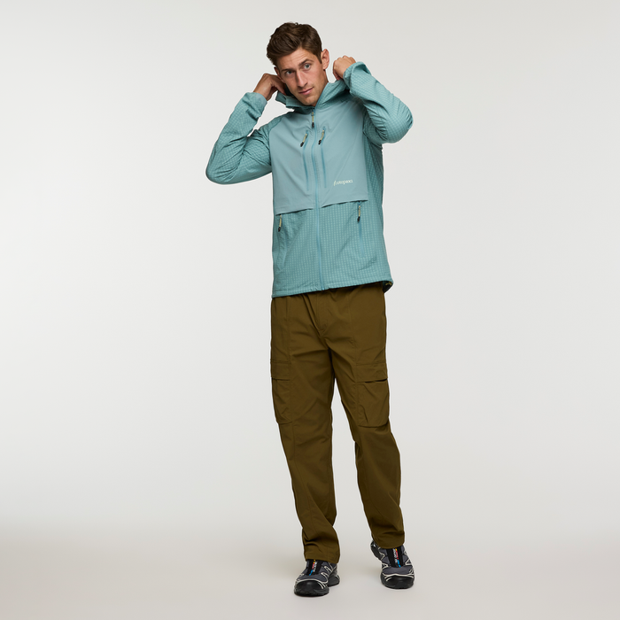 Yermo Hooded Jacket - Men's, Bluegrass, Model Jackson