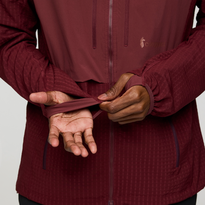 Yermo Hooded Jacket - Men's, Mulberry, Model Nicolas