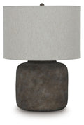 Zandophen - Metal Table Lamp - Antique Gray