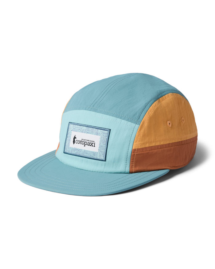 Zen Garden Tech 5-Panel Hat, Tide Pool/Everglade