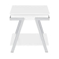 Zena - End Table - White